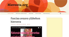 Desktop Screenshot of hieronta.org